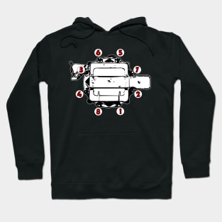 Small Block Chevy Firing Order Hoodie